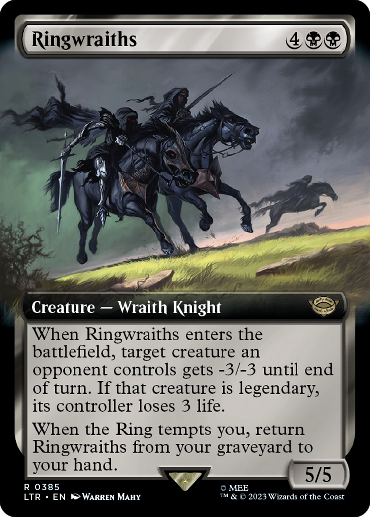 Ringwraiths (LTR-385) - : (Extended Art)