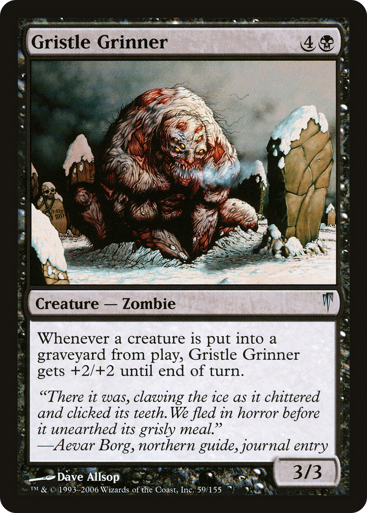 Gristle Grinner (CSP-059) -  Foil