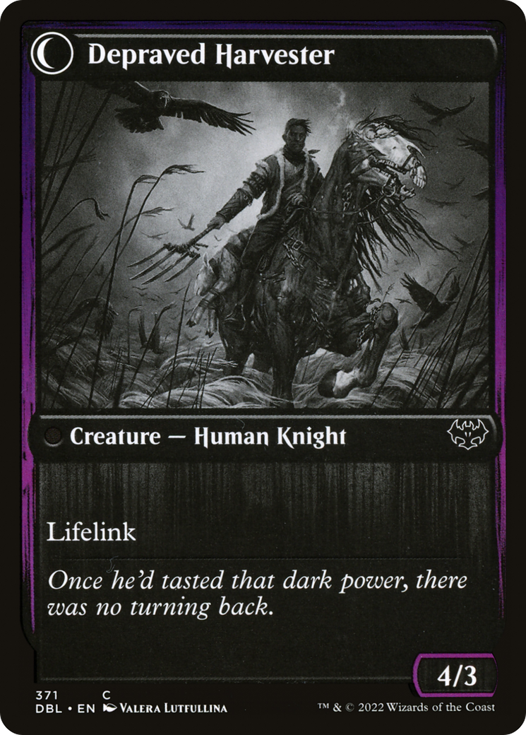 Desperate Farmer // Depraved Harvester (DBL-371) - : (Double Faced Transform) Foil