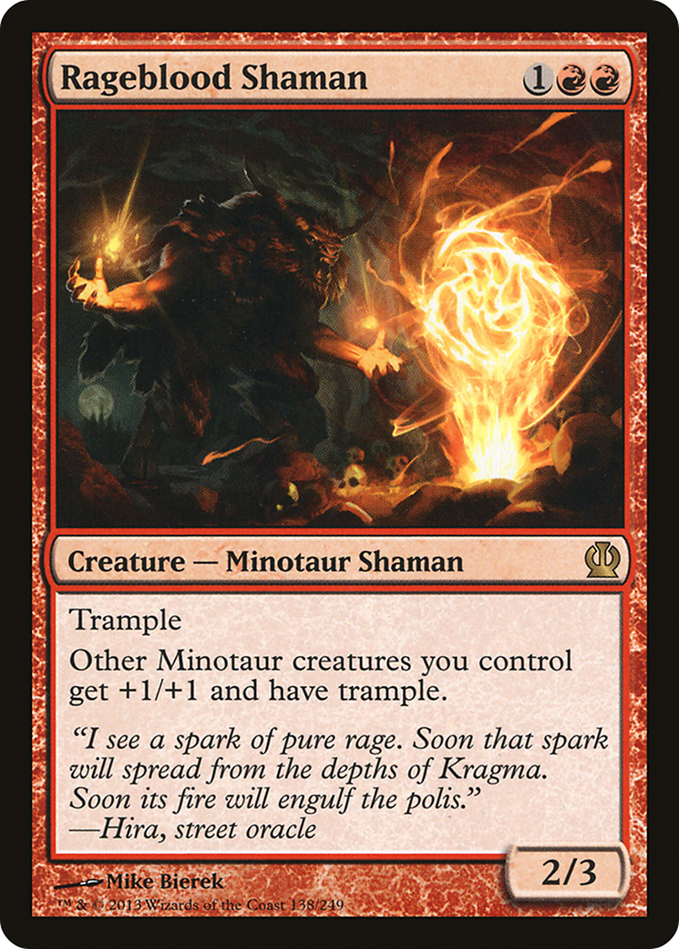 Rageblood Shaman (THS-138) -  Foil