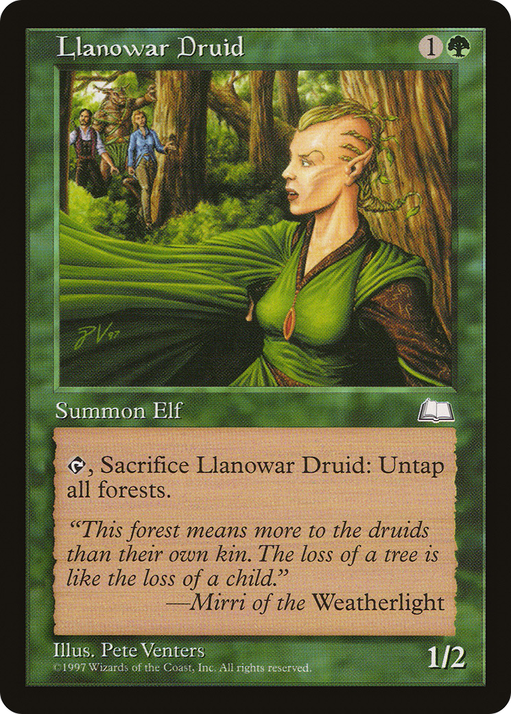 Llanowar Druid (WTH-133) -