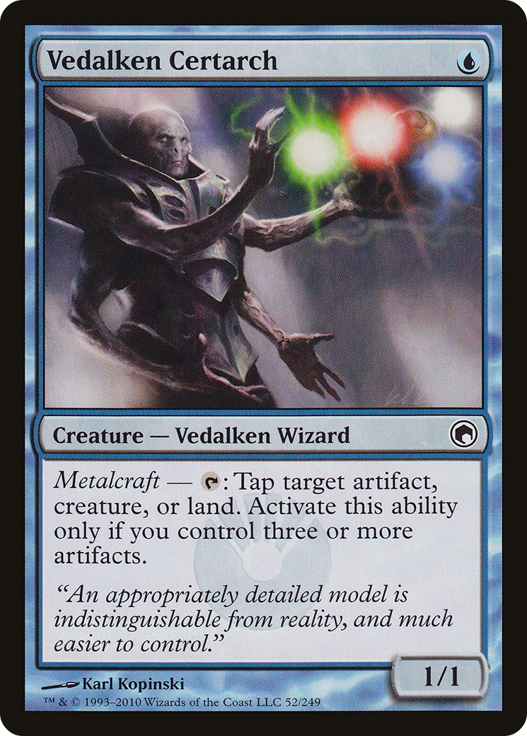 Vedalken Certarch (SOM-052) -  Foil