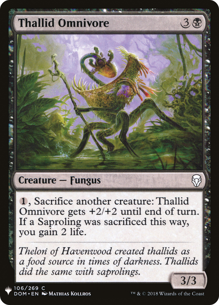 Thallid Omnivore (LIST-DOM-106) -