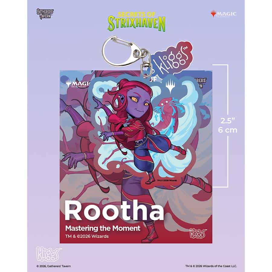 SECRETS OF STRIXHAVEN KLIGGS KEYCHAIN: Rootha