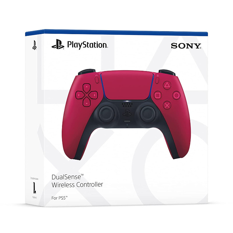PS5 DualSense Wireless Controller:  Cosmic Red