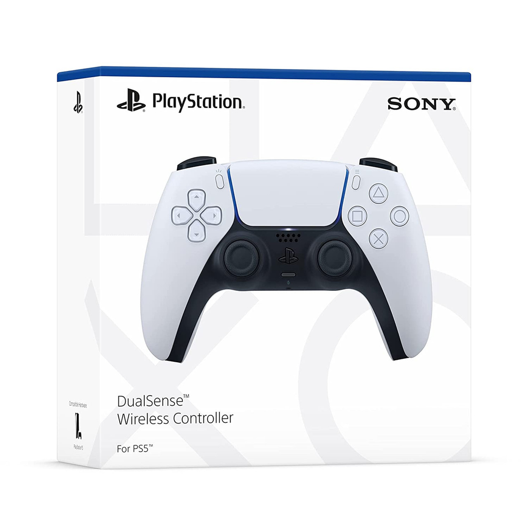 PS5 DualSense Wireless Controller:  White