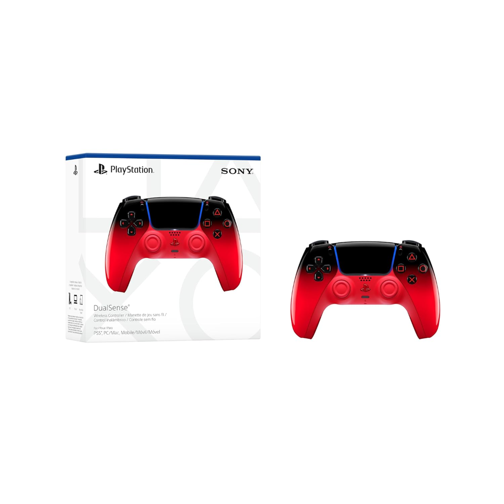 PS5 DualSense Wireless Controller: Hyperpop: Techno Red