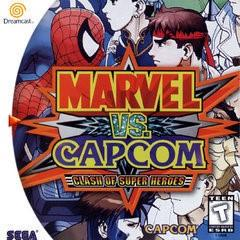 Marvel VS. Capcom Clash of Superheroes - Sega Dreamcast (Loose+Manual) (Pre-Owned)