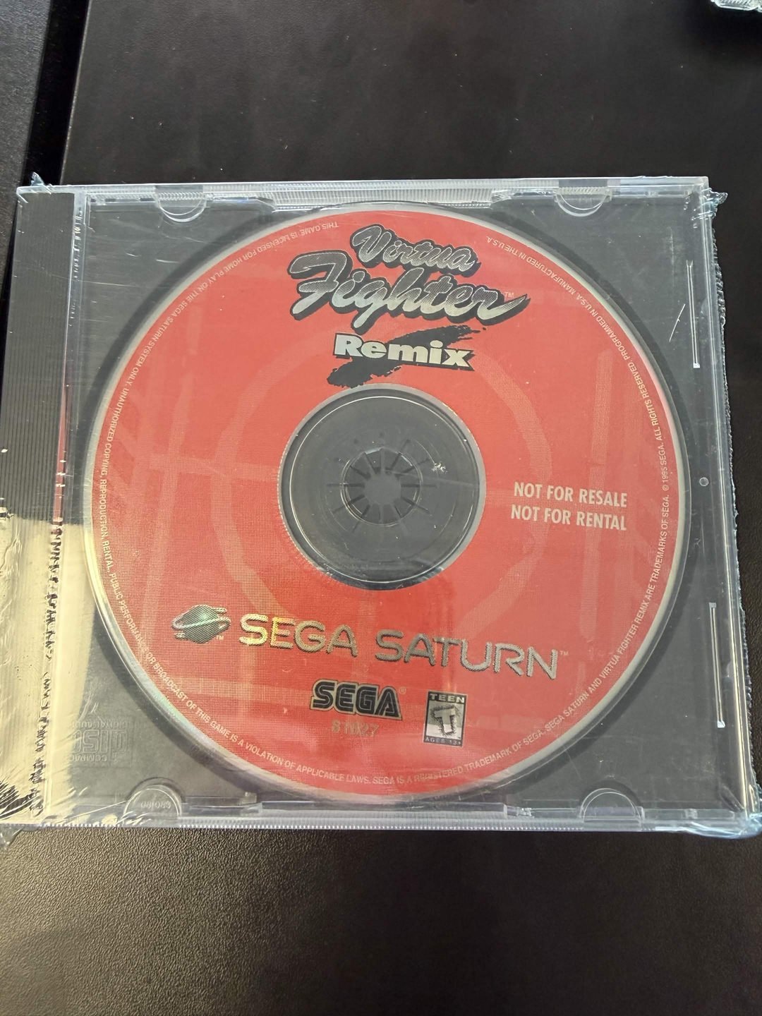 Virtua Fighter Remix Red Disc  - Sega Saturn (Loose) (Pre-owned)