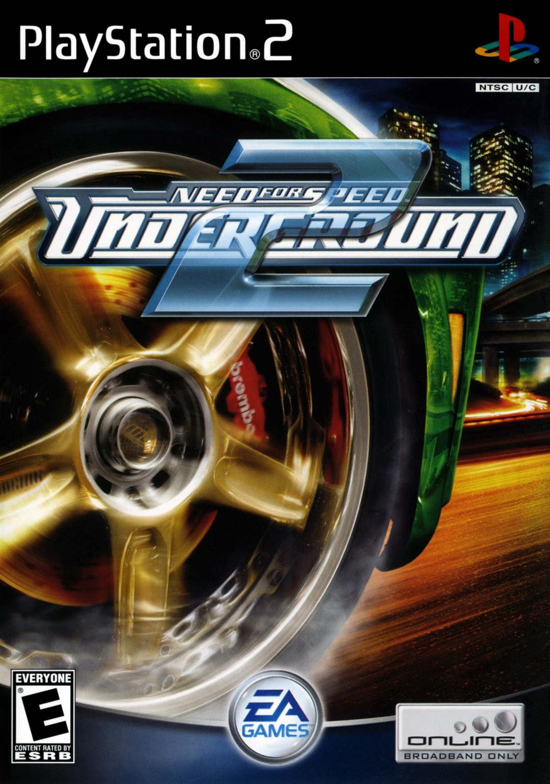 Need for Speed: Underground 2 - PS2 -  (Complete)
