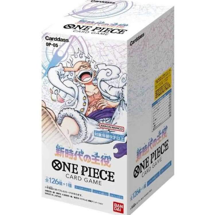 A Protagonist of the New Generation OP-05 JAPANESE Version Booster Box