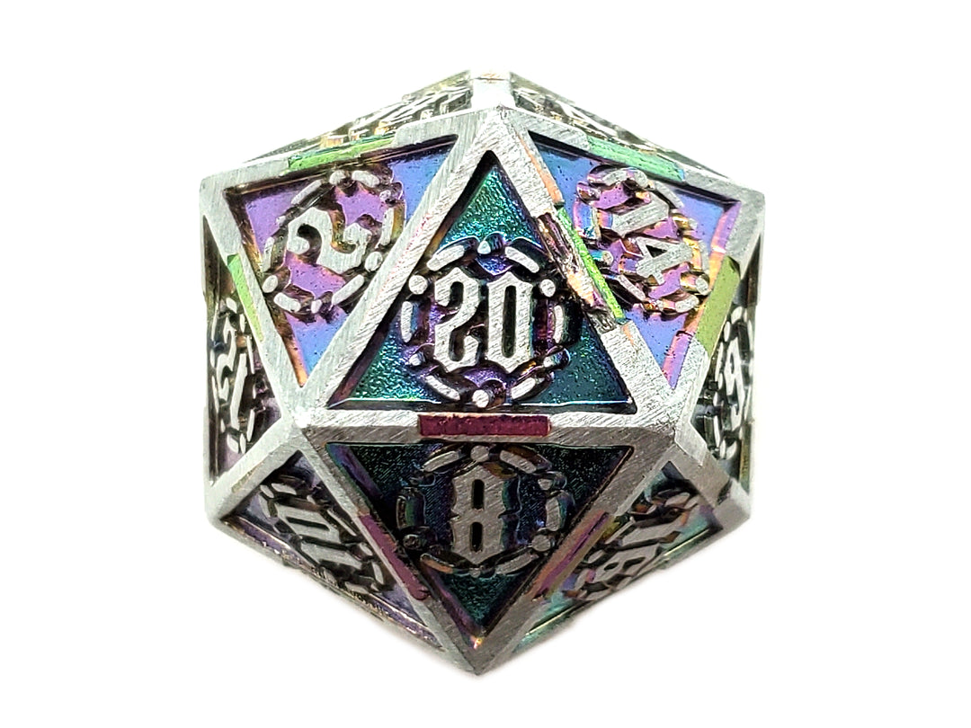 Knights of The Round Table - Spectral with Silver D20