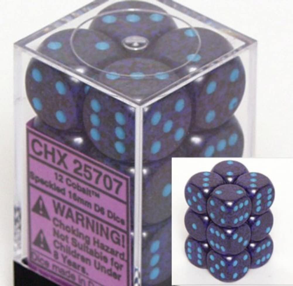 Chessex: Speckled Cobalt 16mm