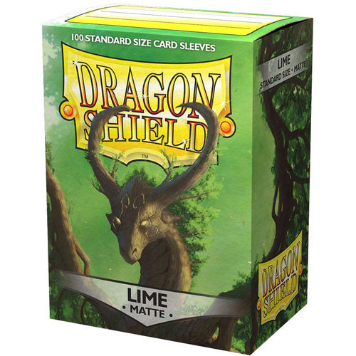 Dragon Shield Lime Matte