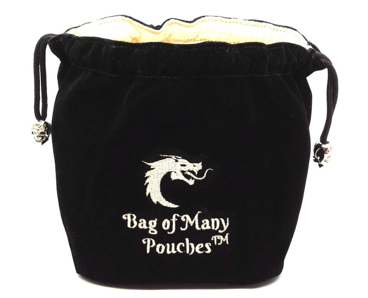 Bag of Many Pouches Dice Bag: Black