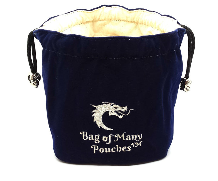 Bag of Many Pouches Dice Bag: Blue