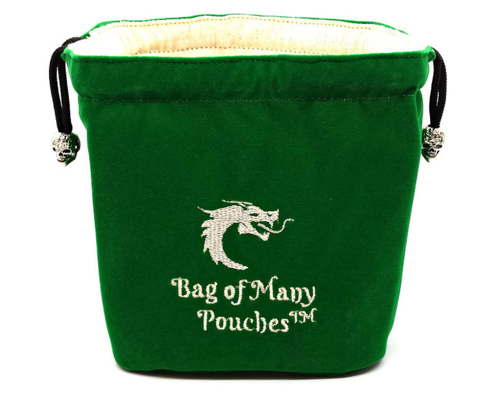 Bag of Many Pouches Dice Bag: Green
