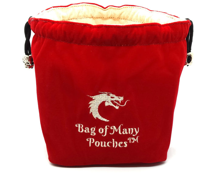Bag of Many Pouches Dice Bag: Red