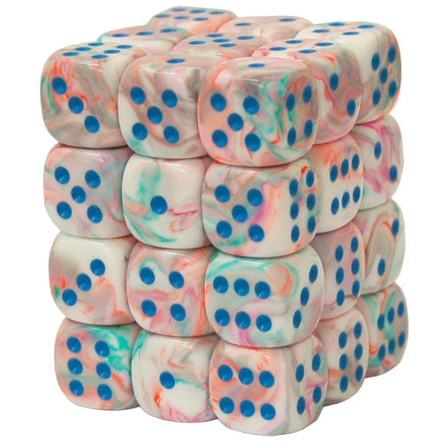 Chessex: Pop Art/Blue 12mm (36 Count)