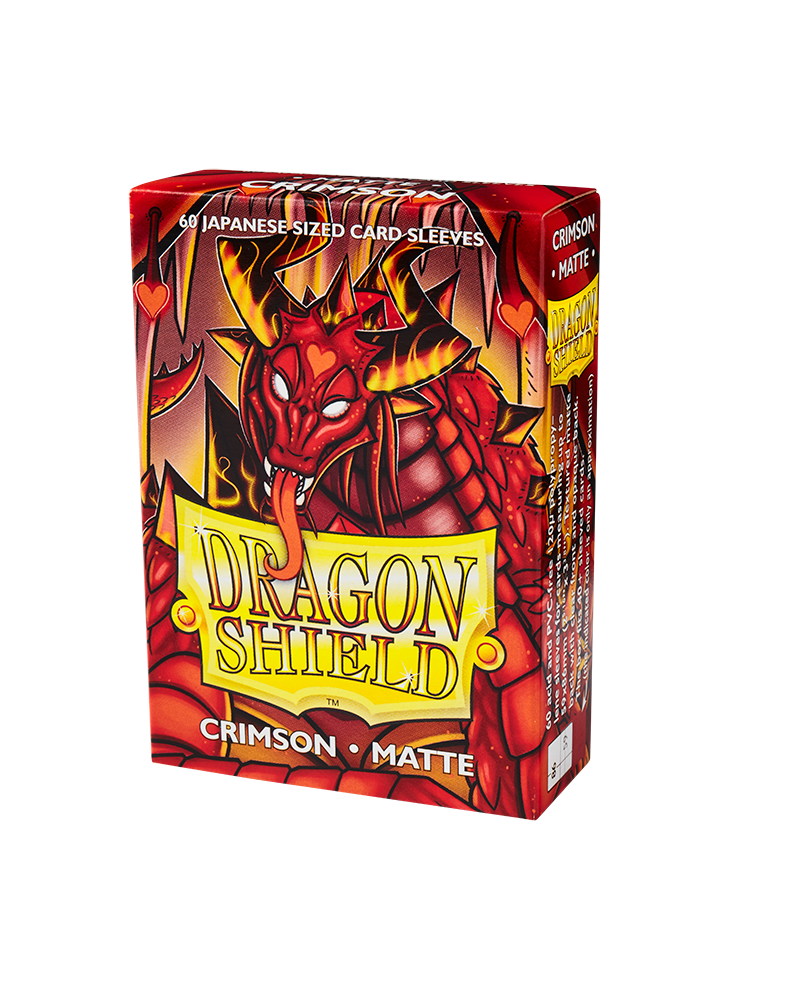 Dragon Shield Japanese Crimson Matte