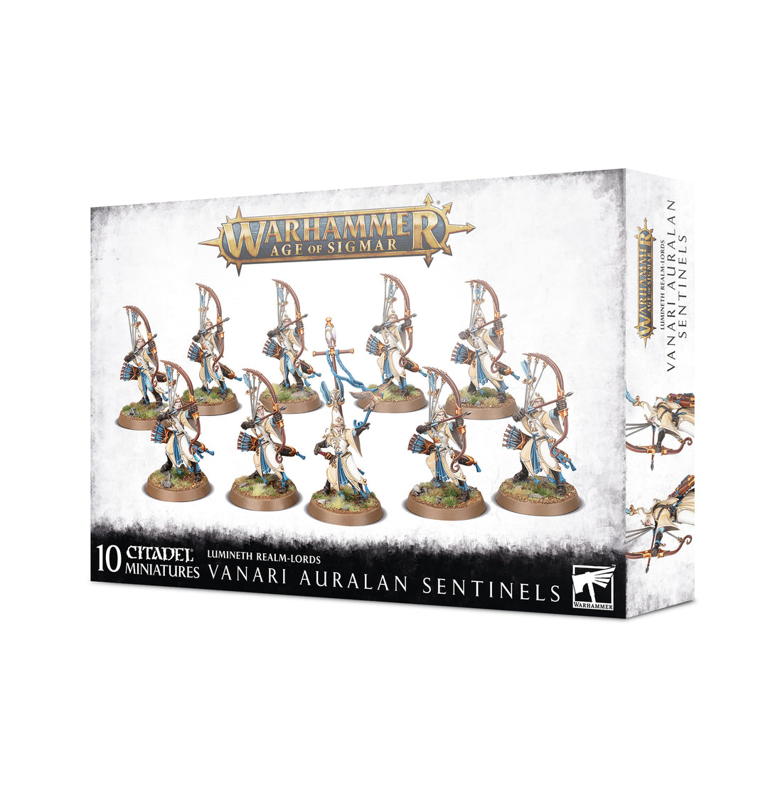 Warhammer Age of Sigmar: Lumineth Realm Lords Vanari Auralan Sentinels