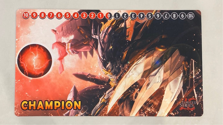 Digimon BlackWarGreymon Playmat Tournament 1/21/22