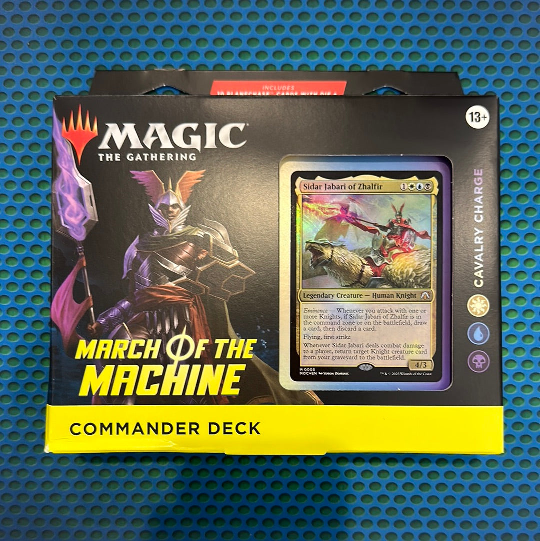 March of the Machine Cavalry Charge Commander Deck