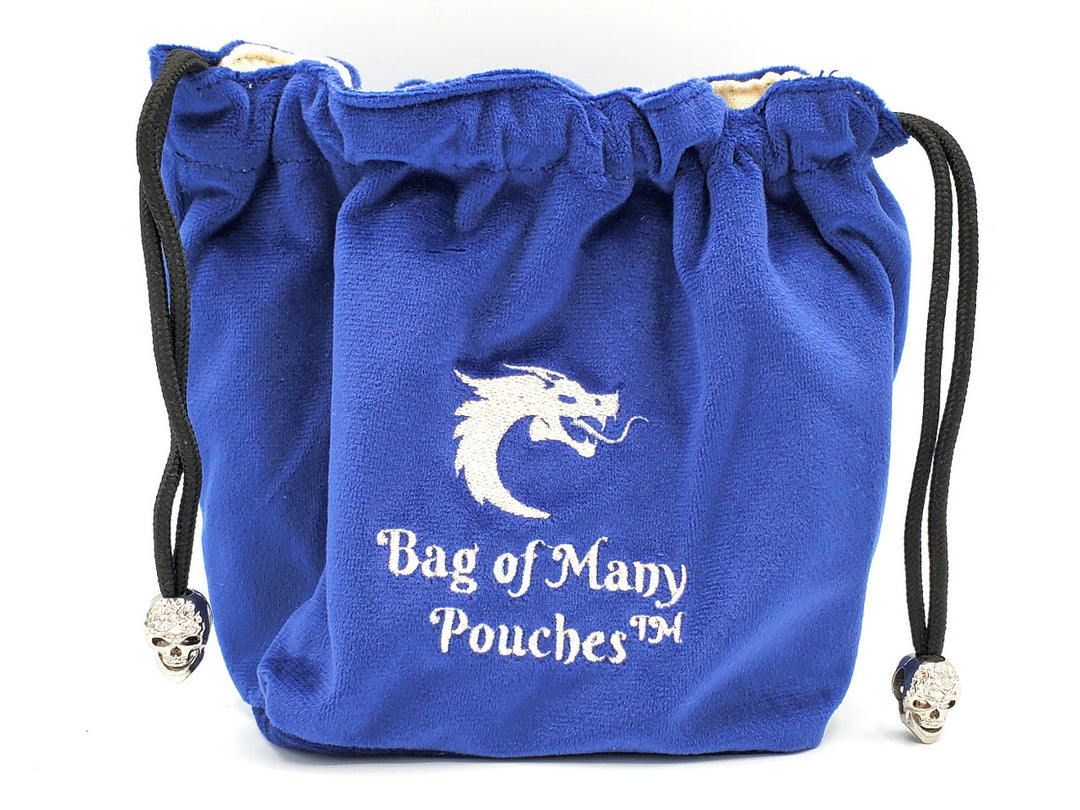 Bag of Many Pouches Dice Bag: Royal Blue